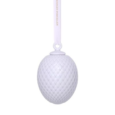 Rhombe Påskeophæng H7,5 lavender porcelæn*