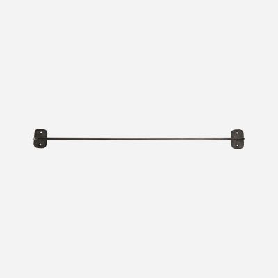 Håndklædestang, Pati, L 60 cm, sort antik