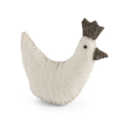 Chicken w/Hanger, White